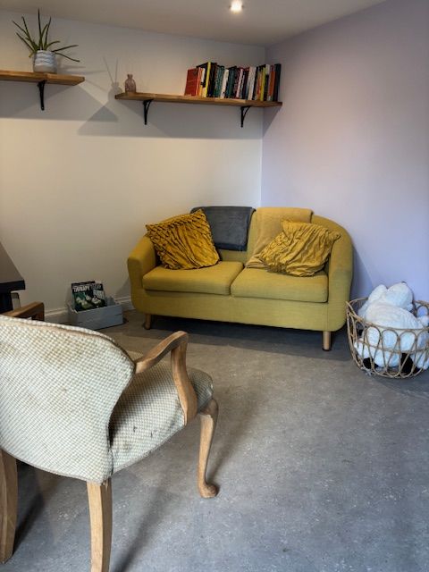 Our welcoming private therapy space